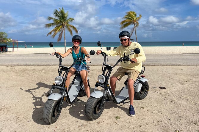 1/2 Day (4 hour) Electric Scooter Rental in Aruba - Why the scooters feel more comfortable than expected