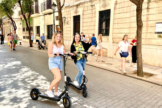 1.5 H Electric Kick-Scooter Tour - Ca’n Pere Antoni beach beside the city