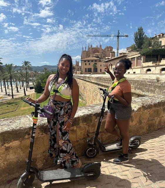 1 Hour Electric Scooter tour in Palma de Mallorca - The Mediterranean views add more than a photo stop
