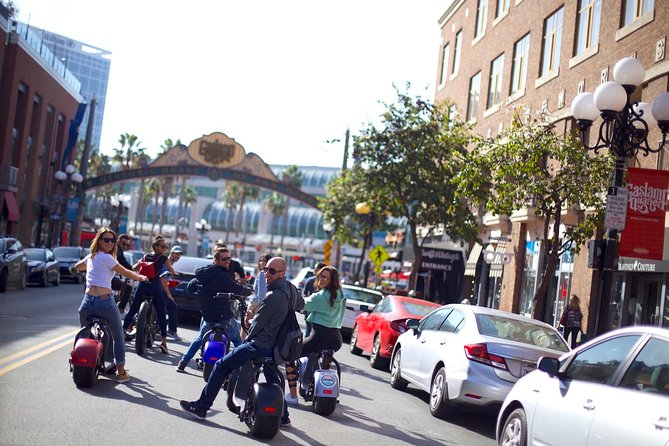 1Hr GPS Self Guided Scooter Tour: Harbor/Gaslamp Quarter - Gaslamp Quarter, Petco Park, and the city center