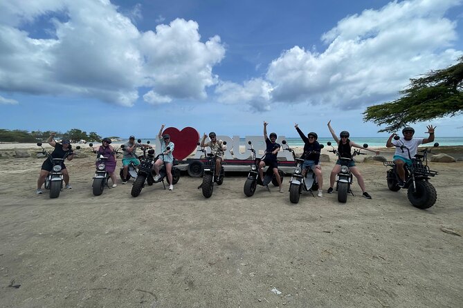 3-Hour Electric Scooter Island Tour in Aruba (1 or 2-seater) - Eagle Beach gives you the postcard opening