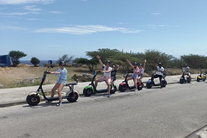 Adventurous eScooter Tour Activities in Curacao - Caracas Bay brings the ride beside the water