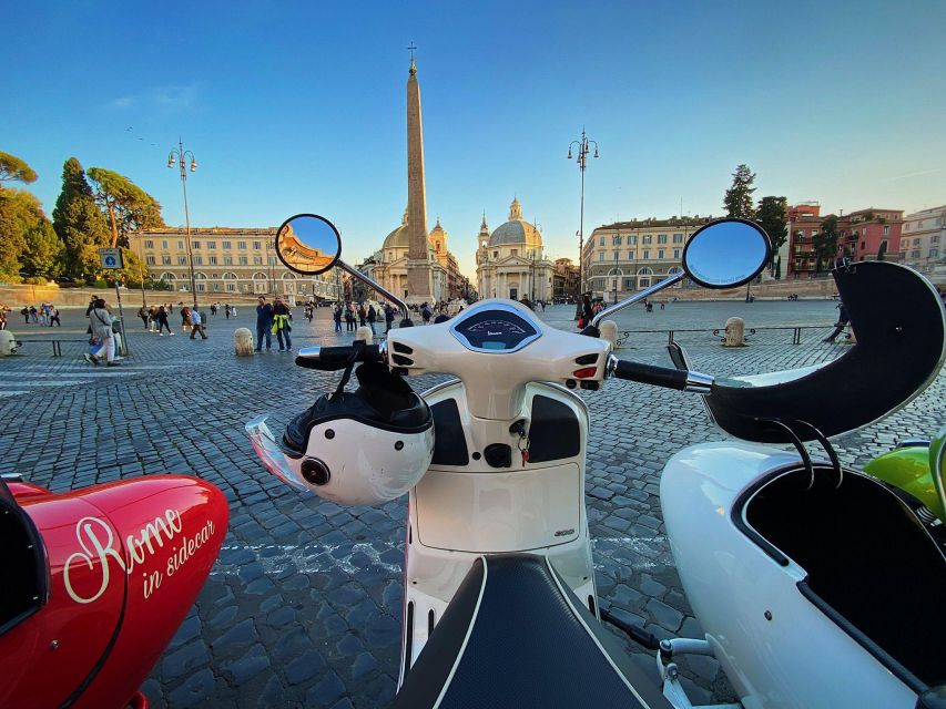 Afternoon Vespa Sidecar Tour with Gourmet Gelato Stop - Gelato is more than a quick sweet stop