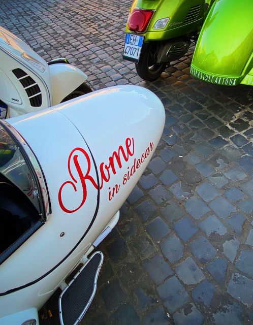 Afternoon Vespa Sidecar Tour with Gourmet Gelato Stop - Meeting at Piazza della Repubblica at 2:30