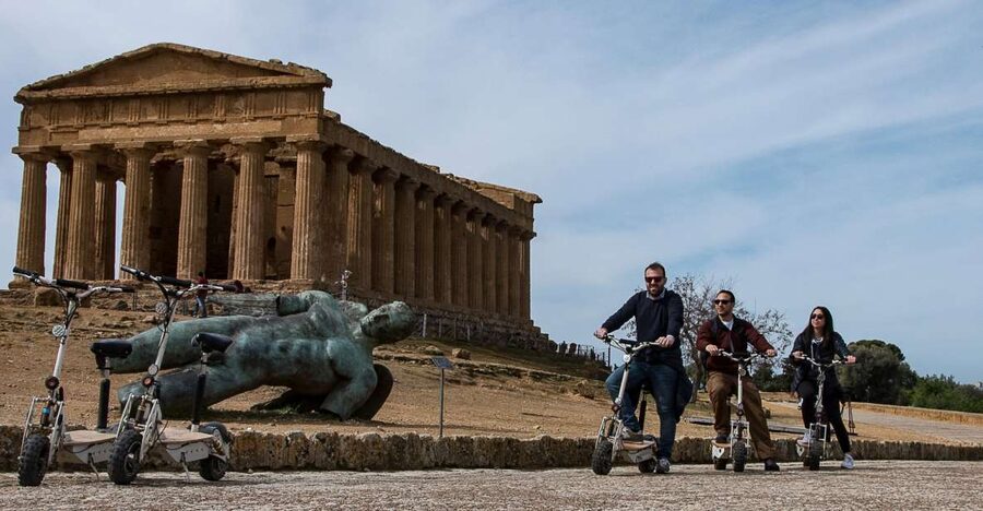 Agrigento: Valley of the Temples E-Scooter Tour - The Temple of Concordia and the best-known views