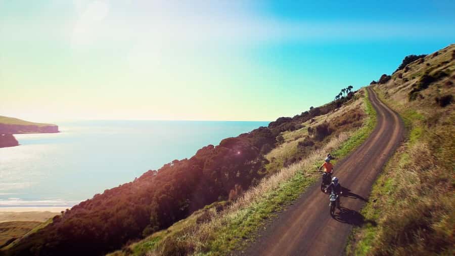 Akaroa: Lonely Beach Trail by E-Scooter. selfguided day out - A free day on Akaroa’s east coast