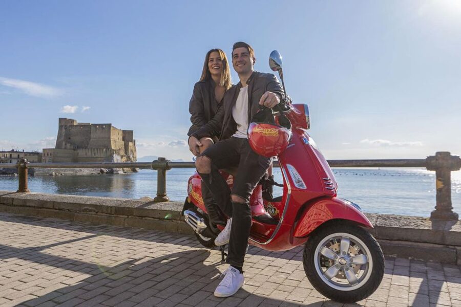 Amazing audioguided Vespa Tour of Naples - with driver - Castles, squares, and the royal side of Naples