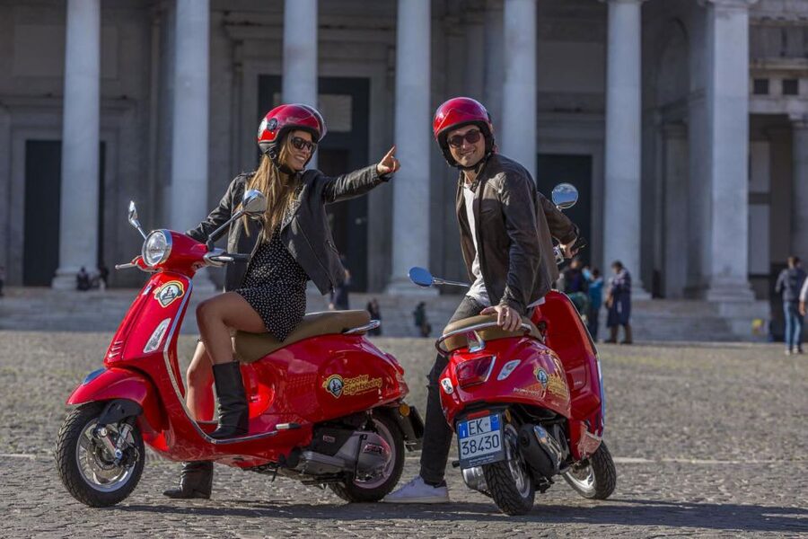 Amazing audioguided Vespa Tour of Naples - with driver - The audio guide and what it adds