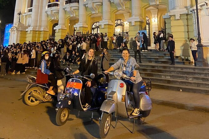 Amazing Vespa Night Tour For Food Lover - Starting at St. Joseph’s Cathedral