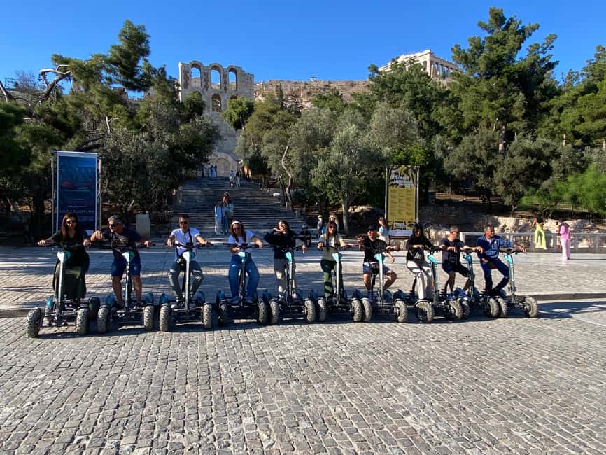 Ancient Athens Electric ATV Scooter Tour - Monastiraki, the flea market, and Roman Athens