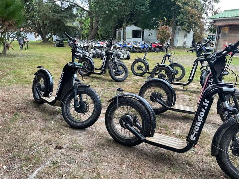Arcachon Bay: electric scooter ride with varied routes. - Three levels, from easy to technical