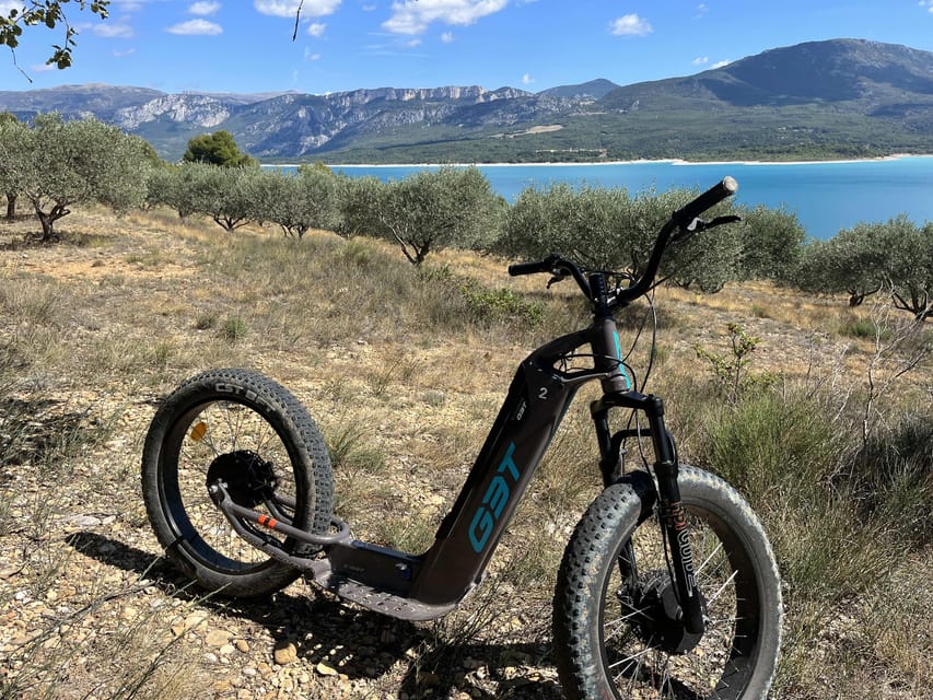 Around the Lake of Verdon : Guided electric scooter rides - Is $70 a fair price?