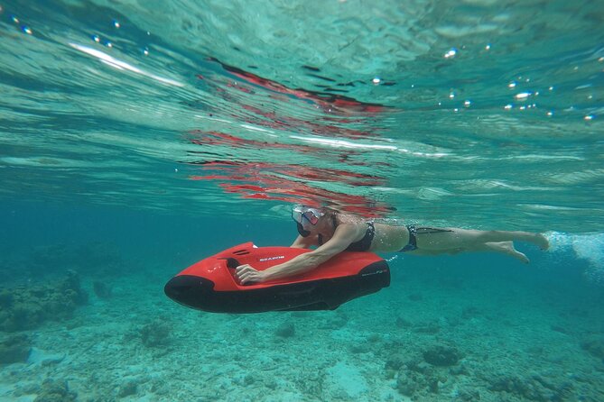 Aruba Seabob Scooter Reef Tour - Malmok Beach: powered snorkeling over more reef