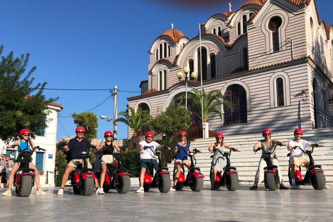 Athens Acropolis Official E-Scooter Guided Tour Fat E-Bike - The First Cemetery and the Temple of Hephaistos