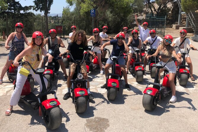 Athens Acropolis Official E-Scooter Guided Tour Fat E-Bike - Hadrian’s Arch and the Temple of Olympian Zeus