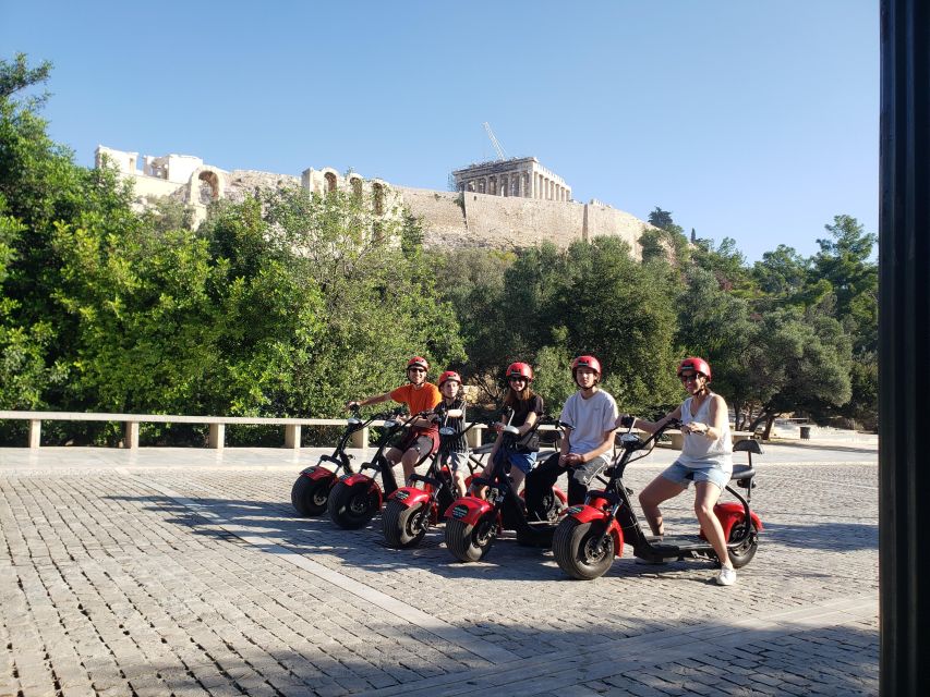 Athens: Award-Winning Acropolis Guided e-Scooter Tour - Key points at a glance