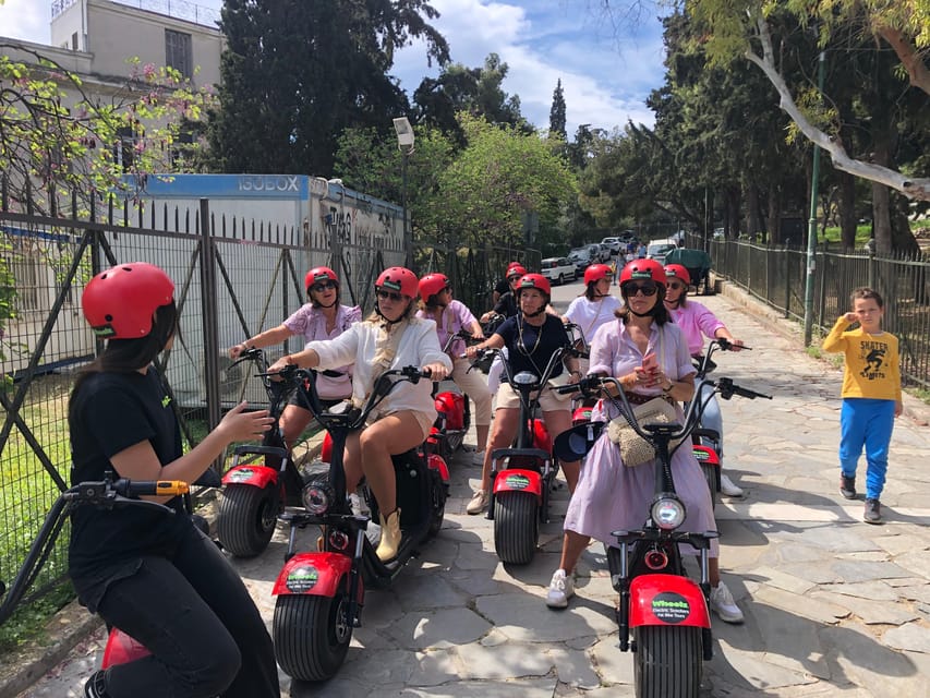 Athens: Award-Winning Acropolis Guided e-Scooter Tour - Areopagus Hill and the birthplace of democracy