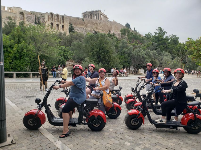 Athens: Award-Winning Acropolis Guided e-Scooter Tour - Thiseio, Agia Marina, and the Temple of Hephaestus
