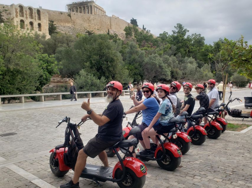 Athens: Award-Winning Acropolis Guided e-Scooter Tour - What the guide adds to the ride