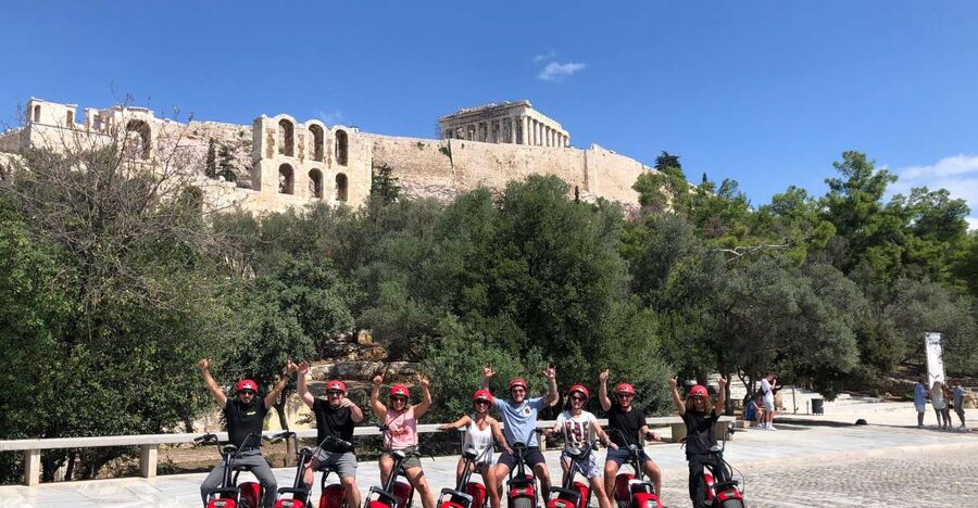 Athens: Award-Winning Acropolis Guided e-Scooter Tour - Starting behind the Acropolis Museum