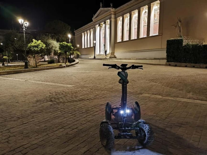 Athens by Night Electric ATV Scooter Tour - Starting in Plaka, Athens’ old-town gateway