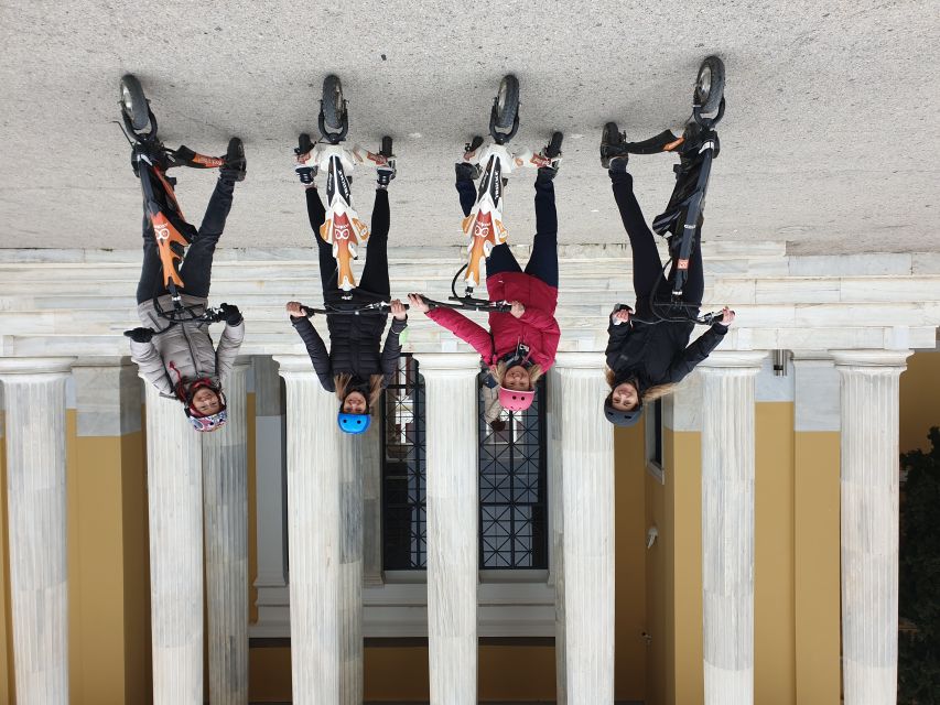 Athens: Guided City Tour on an Electric Trikke Scooter - Acropolis and Parthenon views to begin