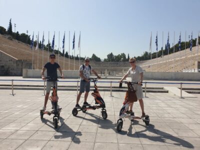 Guided City Tour on an Electric Trikke Scooter