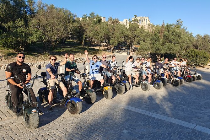 Athens: Premium Guided E-Scooter Tour in Acropolis Area - Key points at a glance