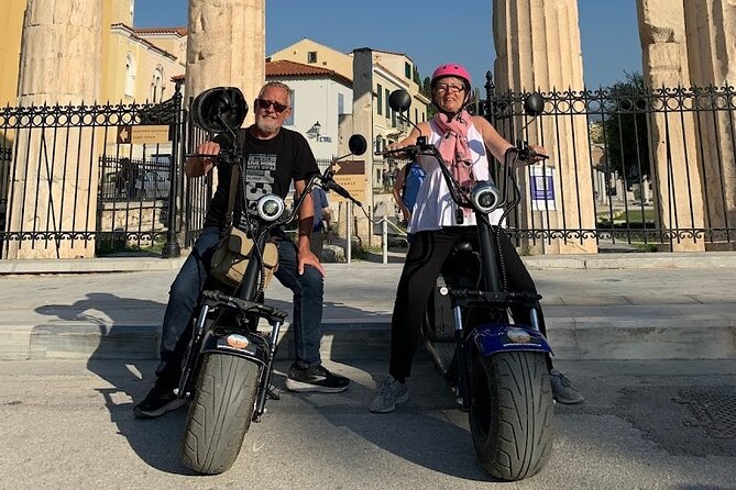Athens: Premium Guided E-Scooter Tour in Acropolis Area - The Pnyx explains where democracy took shape