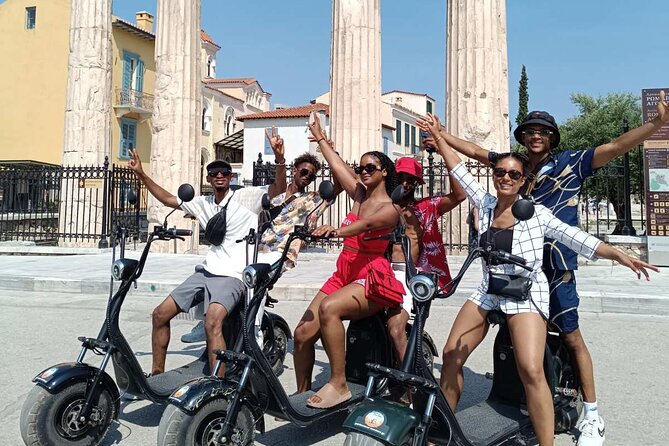 Athens: Premium Guided E-Scooter Tour in Acropolis Area - Hadrian’s Arch marks the old city boundary