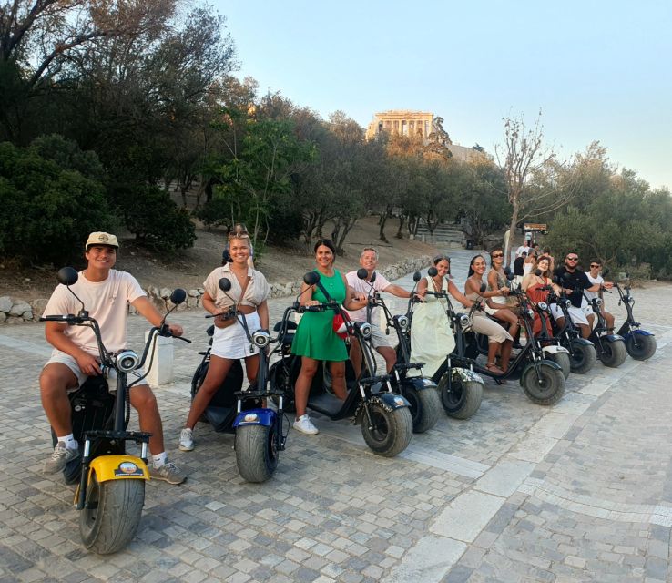 Athens: Premium Guided E-Scooter Tour in Acropolis Area - Dionysiou Areopagitou Street and the Acropolis Museum