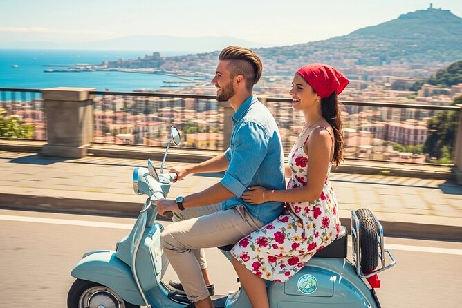 Audioguided Vespa Tour of Naples (Vespa with driver) - Castel dell’Ovo and Borgo Marinari