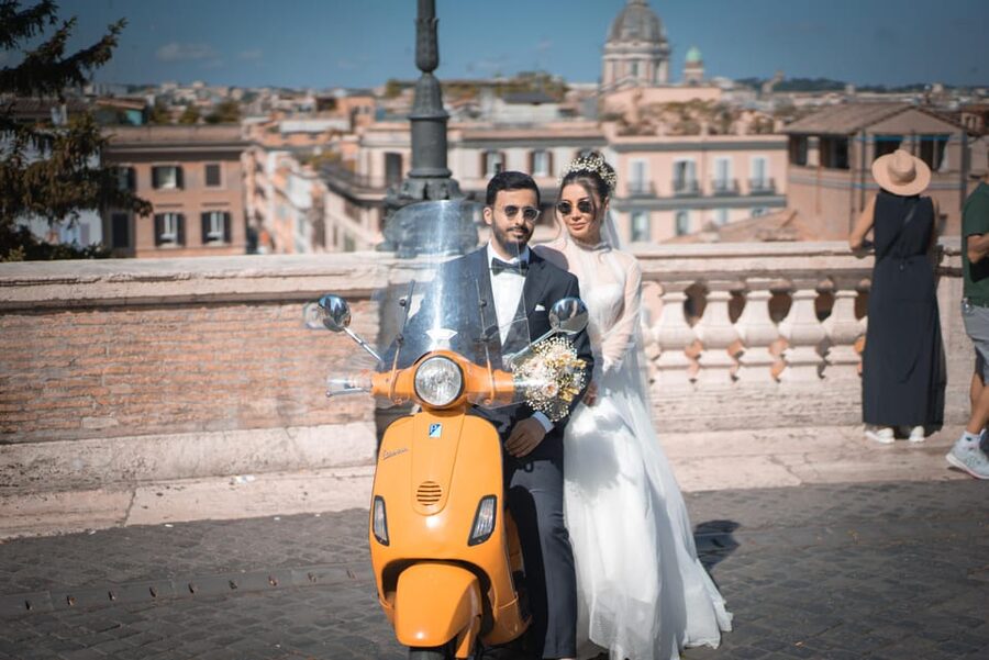 Authentic Rome Vespa Tour /See the Eternal City Like a Local - The Viewpoint and Coffee Finish