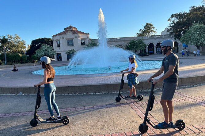 Balboa Park Electric Scooter Tour with Pictures - Why an electric scooter works so well in Balboa Park