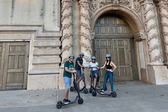 Balboa Park Electric Scooter Tour with Pictures - Air & Space Museum and the museum district