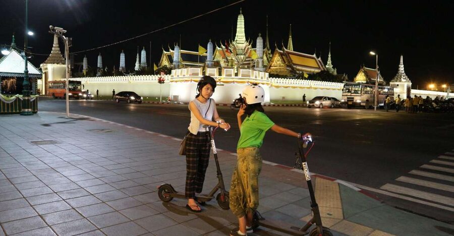 Bangkok: E-Scooter Night Tour with Local Street Food - Key points to know before booking