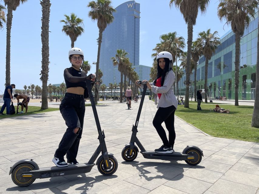 Barcelona: 2-Hour e-Scooter Tour - Starting at Robot City Barcelona