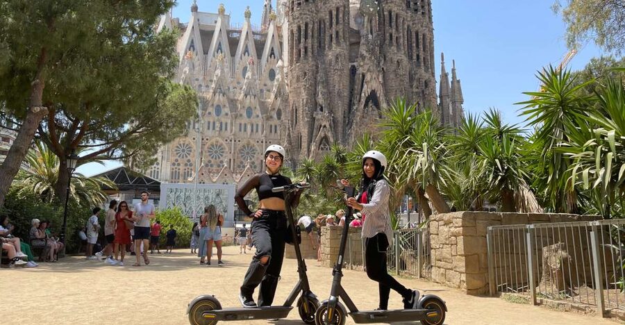 Barcelona: 3-Hour Sagrada Familia eScooter Tour - The Old Harbour and the Olympic Harbour