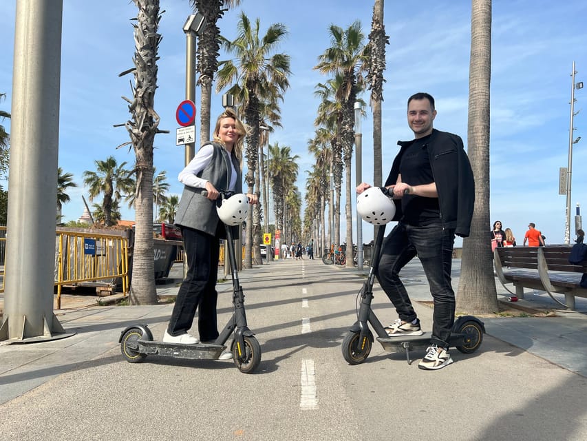 Barcelona E-Scooter Excursion - Why an e-scooter works well for this Barcelona route