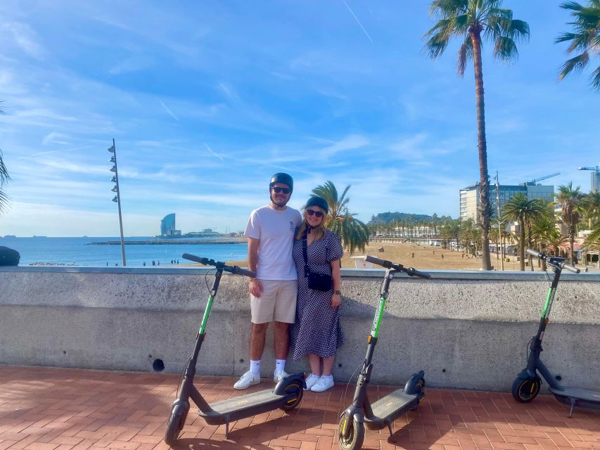 Barcelona: E-Scooter Gaudí & the Sea Tour - Key points to know before you book