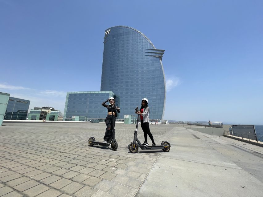 Barcelona: Panoramic eScooter Tour - Guides who help you feel at ease