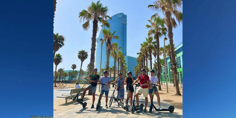 Barcelona: Private E-bike Tour or E-Scooter - The three-hour route: Gaudí along Passeig de Gracia