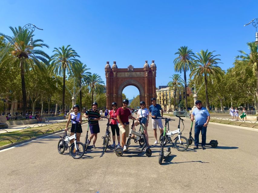Barcelona: Sagrada Familia Electric Scooter or Bike Tour - A fast way to connect Barcelona’s far-flung sights