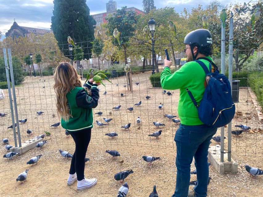Barcelona: Sagrada Familia Electric Scooter or Bike Tour - The guide, photos, and small extras