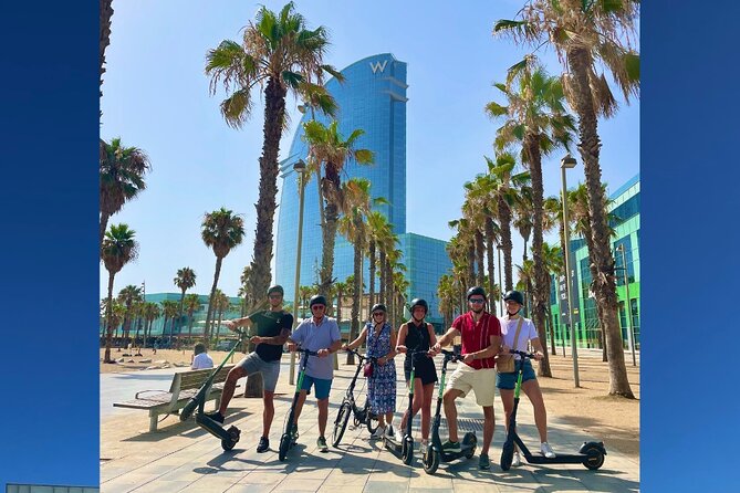 Barcelona Sagrada familia Electric Scooter or E-Bike Tour - Passeig de Gràcia, Casa Milà, and Casa Batlló