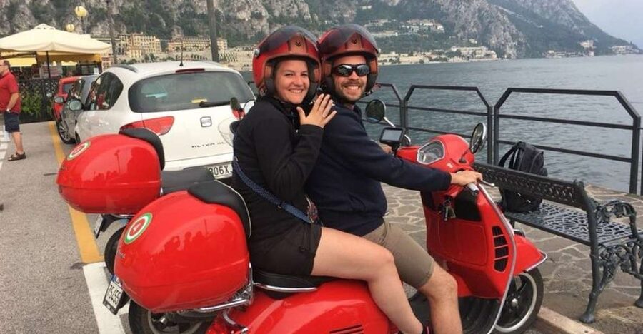 Bardolino: Lake Garda self-guided Vespa tour - Climbing toward Tremosine and local produce