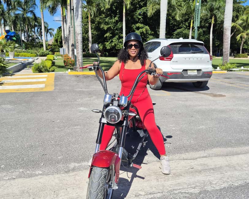 Bavaro Punta Cana: City Tour with Harley models E-Scooters - Playa Bibijagua: the longest beach stop