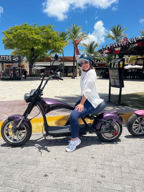Bavaro Punta Cana: City Tour with Harley models E-Scooters - The final drink at Mixology Bar Lab