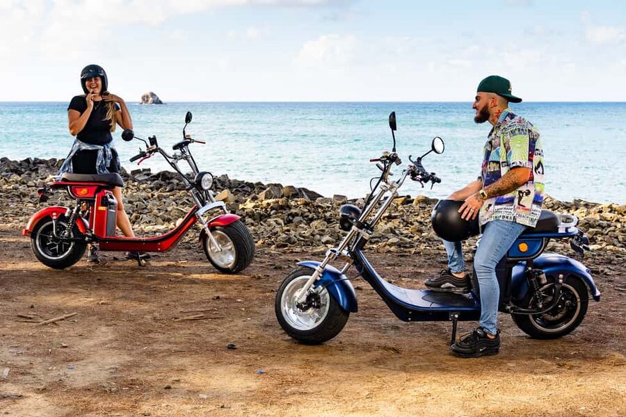 Beaches and Backroads Electric Big-Wheel Scooter Tour - Starting in Rodney Bay, not at your hotel