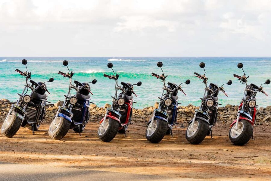 Beaches and Backroads Electric Big-Wheel Scooter Tour - Rodney Bay and the northern coast